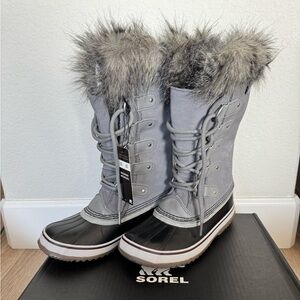Sorel Joan of Arctic Waterproof Boots size 6 Quarry gray NWT NIB